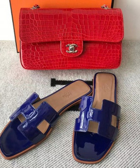 에르메스 올수공 오란 슬리퍼 샌들 페이던트 18